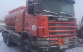 Аренда топливозаправщика Scania 6х6