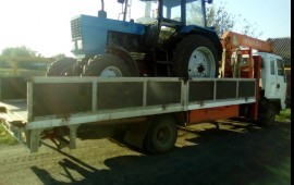 Аренда с водителем манипулятор-эвакуатора