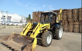 Экскаватор-погрузчик мтз-82п продажа