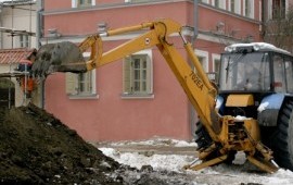 Экскаватор-Погрузчик Амкодор на базе мтз