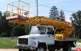 Услуги и аренда автовышки