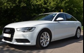 Аренда автомобиля Ауди А6 с водителем