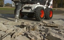Аренда Bobcat S185 + гидромолот+щётка+вилы