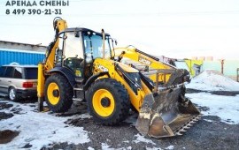 Аренда экскаватора погрузчика JCB