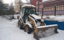 Продается экскаватор-погрузчик CAT428E