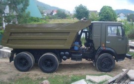 Услуги самосвала.