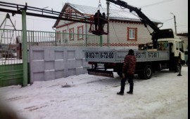 Манипулятор с люлькой автовышки