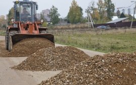 Гравий, щебень, бой кирпича, шлак с доставкой