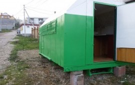 Сдается в аренду строительная бытовка 2,4х4м.
