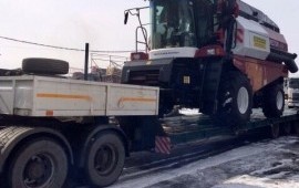 Трал низкорамный, негабарит