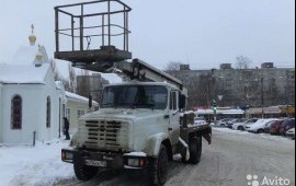 Услуги автовышки телескоп АГП18