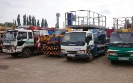 Услуги автовышки аренда мехруки 12-45м