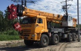 Аренда/услуги автокрана 25-50 тонн