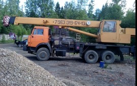 Услуги автокрана