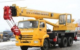 Аренда автокранов от 16 до 50 тонн