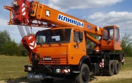 Услуги автокрана 25/32