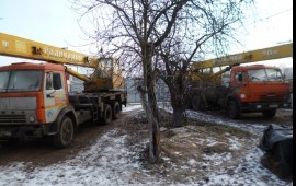 Аренда автокрана Камаз 25т-22м ; Маз 16т-18м