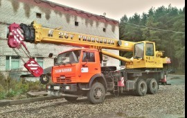 Аренда Автокрана 25 т 28 м
