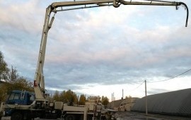 Услуги автобетононасоса