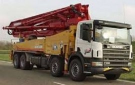 Автобетонасос HINO в аренду