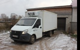 Грузоперевозки Газель Некст, реф. ДШВ 4.2*2.05*1.8