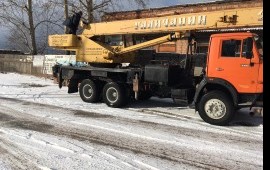 Услуги Авто-крана 25 тонн