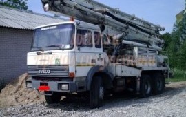 Бетононасос Ивеко Z-37 метров