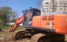 Аренда*услуги экскаватора с экипажем