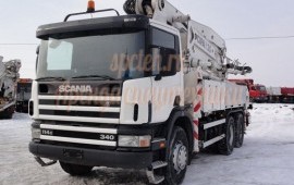 Услуги подачи бетононасосом