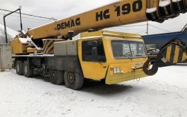 Аренда автокрана DEMAG г.п. 70 тон стрела 38 мет.