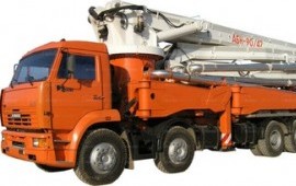 Аренда автобетононасоса КАМАЗ 14-60м