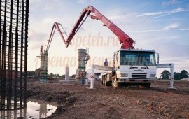 Аренда бетононасоса 34.0 м