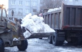 Убрать и вывезти снег сегодня