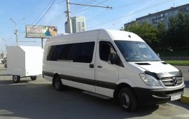 Заказ и аренда микроавтобуса Mercedes Sprinter