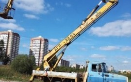 Аренда Автовышки 22 метра услуги
