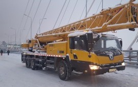 Свободны краны kobelko,komatsu 25tn.стрелы 31м+гус