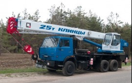 Аренда Автокрана 25т заказ*услуги
