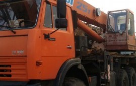 Автокран 25т. 21м.