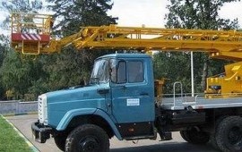 Телескопическая автовышка