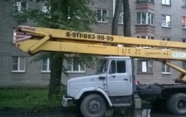 Автовышка агп 22