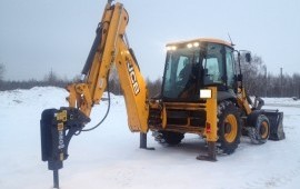 Услуги экскаватор погрузчик с гидромолотом JCB 3X