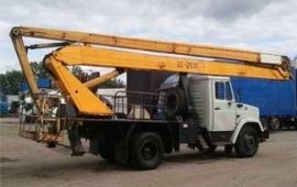 Аренда автовышки на базе шасси ЗиЛ-432932