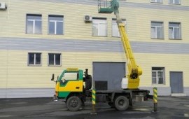 Услуги (аренда) японской автовышки