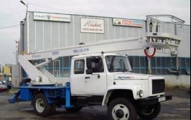 Автовышка телескописеская 17 метров