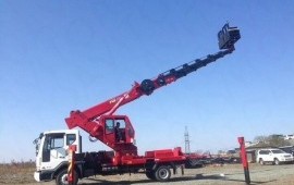 Аренда, услуги автовышки 15,22,28,32,40 метров