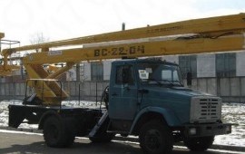 Услуги автовышки
