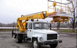 Услуги автовышки 18.22м.
