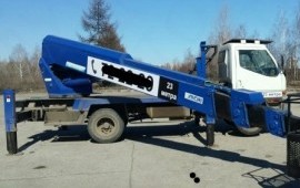 Аренда услуги автовышек японские до 23м