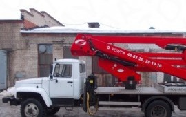 Услуги автовышки