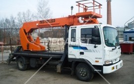 Аренда телескопической автовышки ПСС-131.19Э